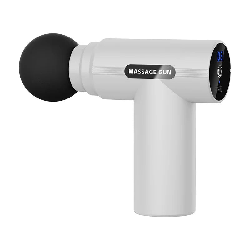 Mini Massage Gun Fascia Machine Muscle Relaxation USB Vibrating Gun Rod Massage Fitness Equipment Neck Grab Fascia Gun