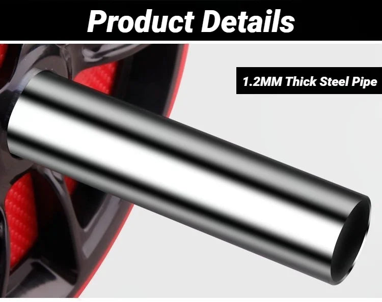 Ab Roller Wheel For Abs Core Workout Non-Slip Home Gym Fitness Equipment Men Women Abdominal Training Exercise