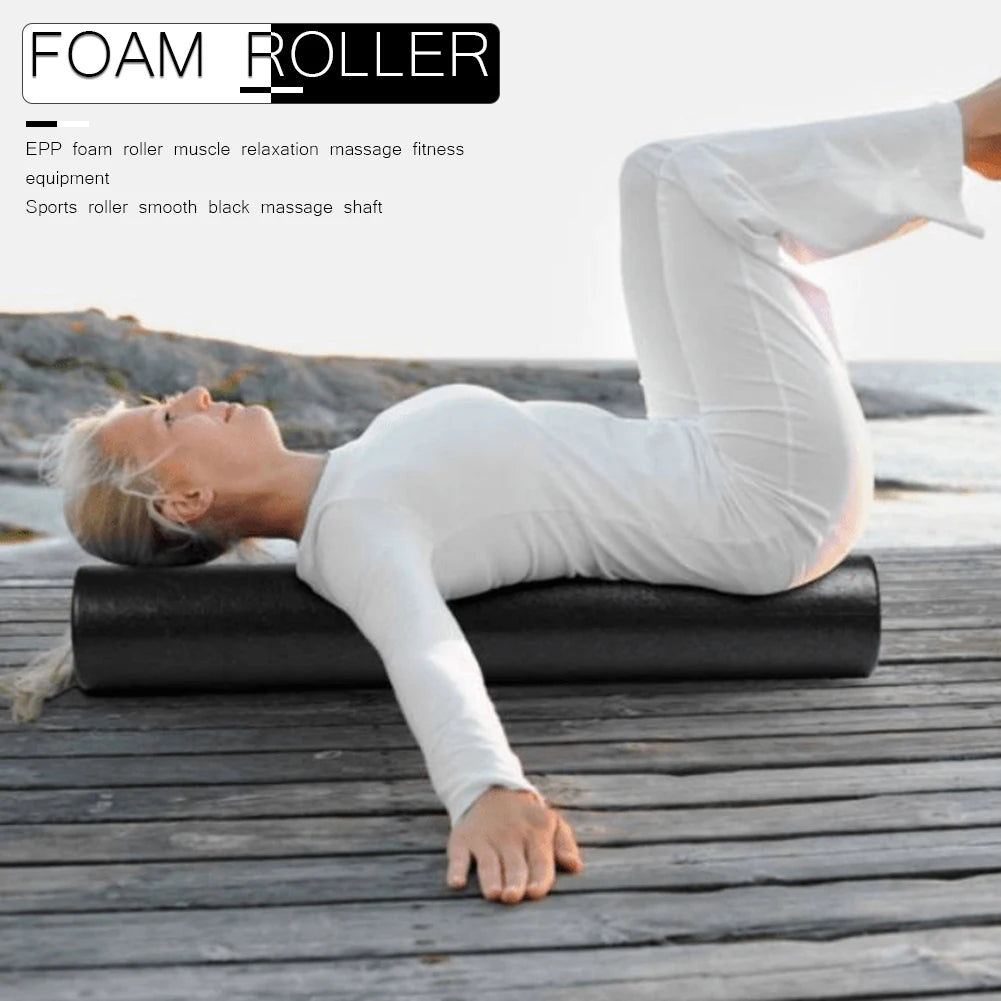 Yoga Massage Exercise High Density Foam Roller EPP Massager Physical Therapy Deep Tissue Muscle Massage Roller Yoga Equipment