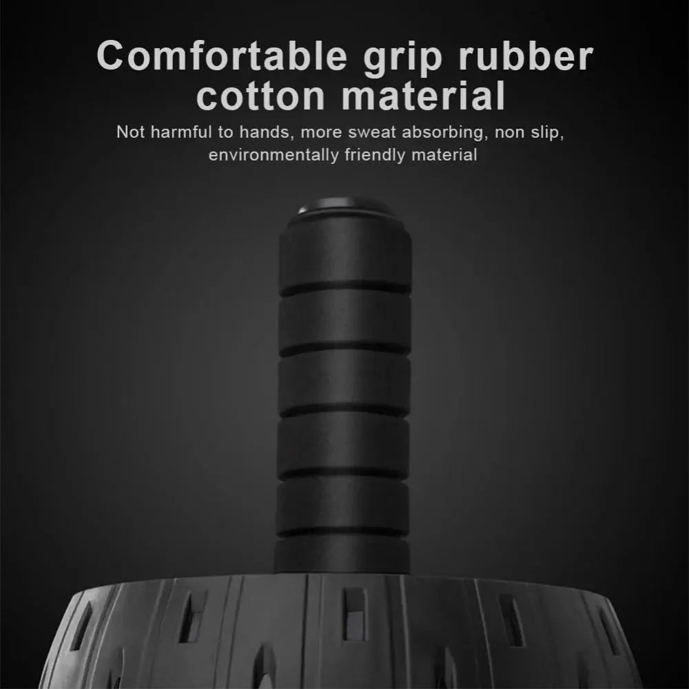 Ergonomic Grip Abdominal Workout Roller Single-wheel Non-slip Ab Roller Wheel Strengthen Muscle Strong Load Bearing
