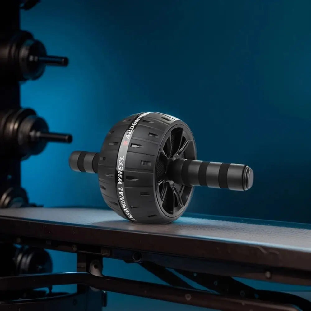 Ergonomic Grip Abdominal Workout Roller Single-wheel Non-slip Ab Roller Wheel Strengthen Muscle Strong Load Bearing