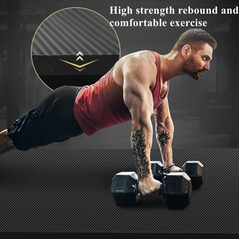 20MM 183×60cmThick Yoga Mats Anti-slip Sport Fitness Mat Blanket for Exercise Yoga and Pilates Gymnastics Mat Fitness Equipment